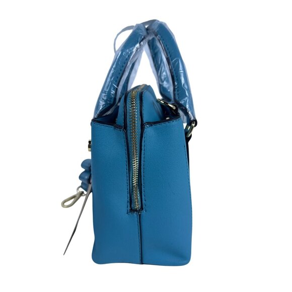 Steve Madden Budha Satchel Crossbody handbag Green Blue OS - Picture 3 of 7